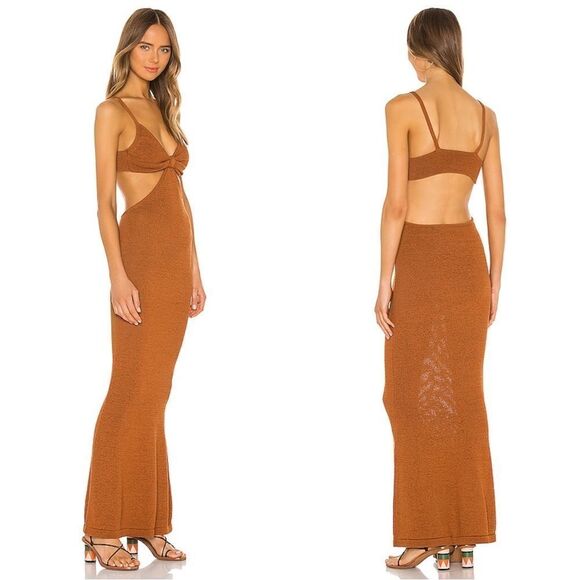 Cult Gaia Serita Dress in Amber L - Picture 6 of 13